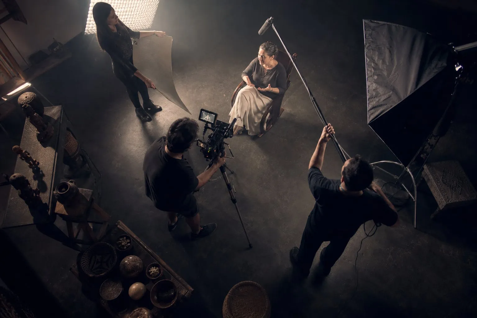 Entrevista para documentário cultural: além do talking head