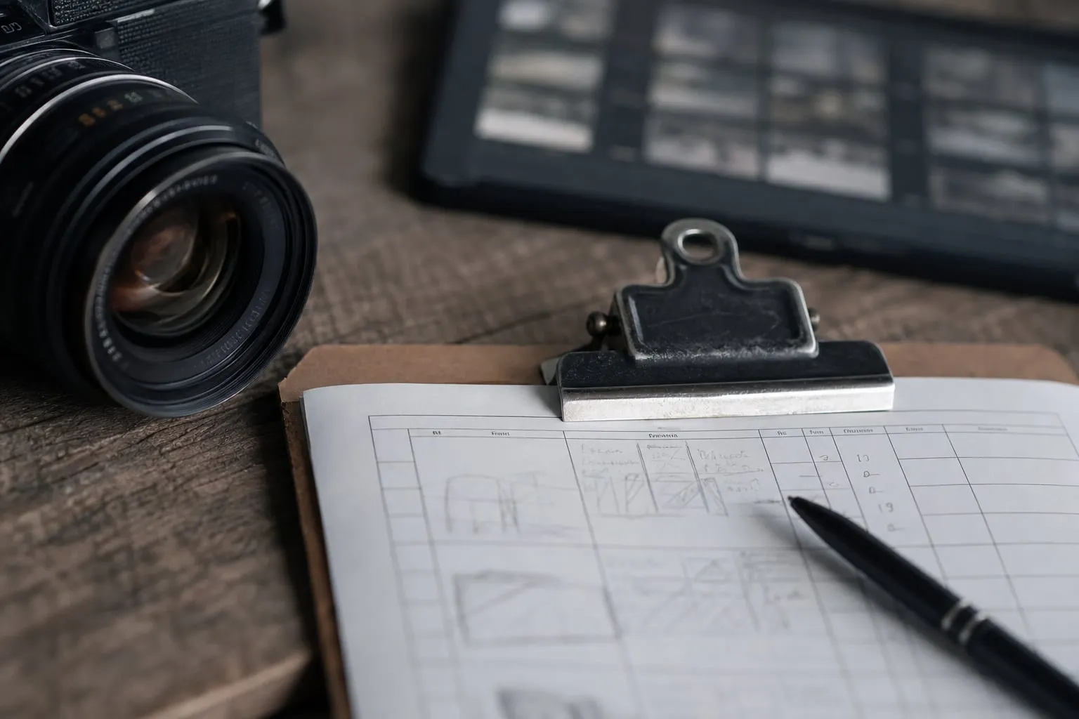 Como fazer log de filmagem: o mapa que salva a edição