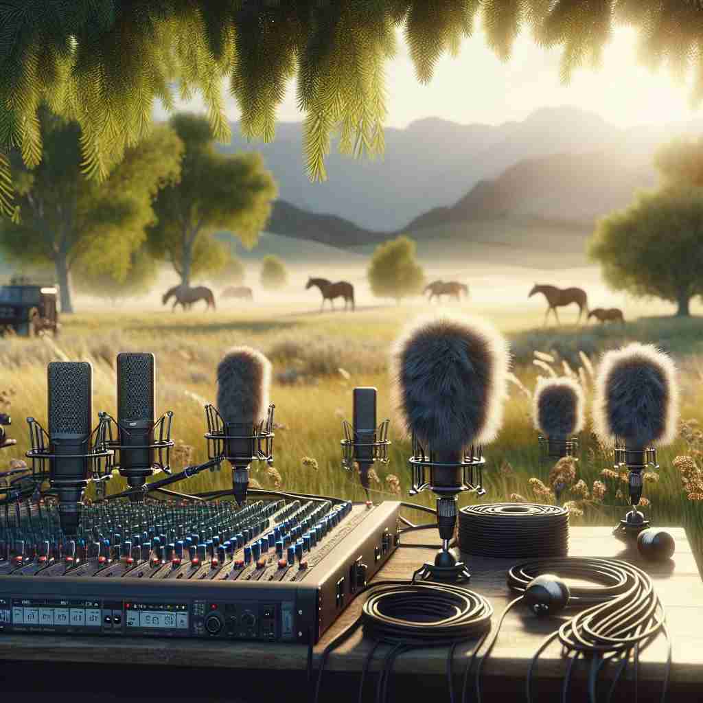 An image illustrating Como Captar Som Ambiente em Curta‑Metragem