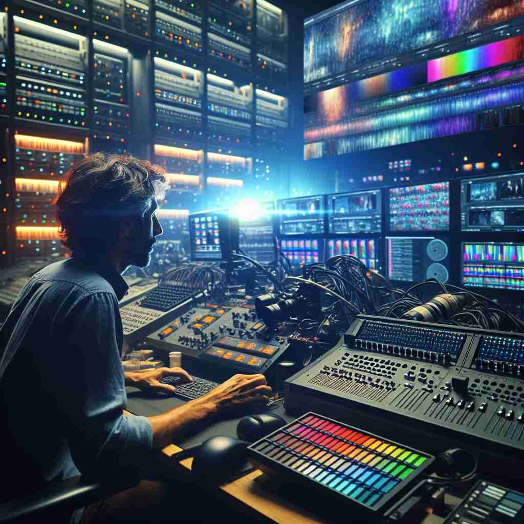 An image illustrating Coloração de Filme Digital para Filmmaking