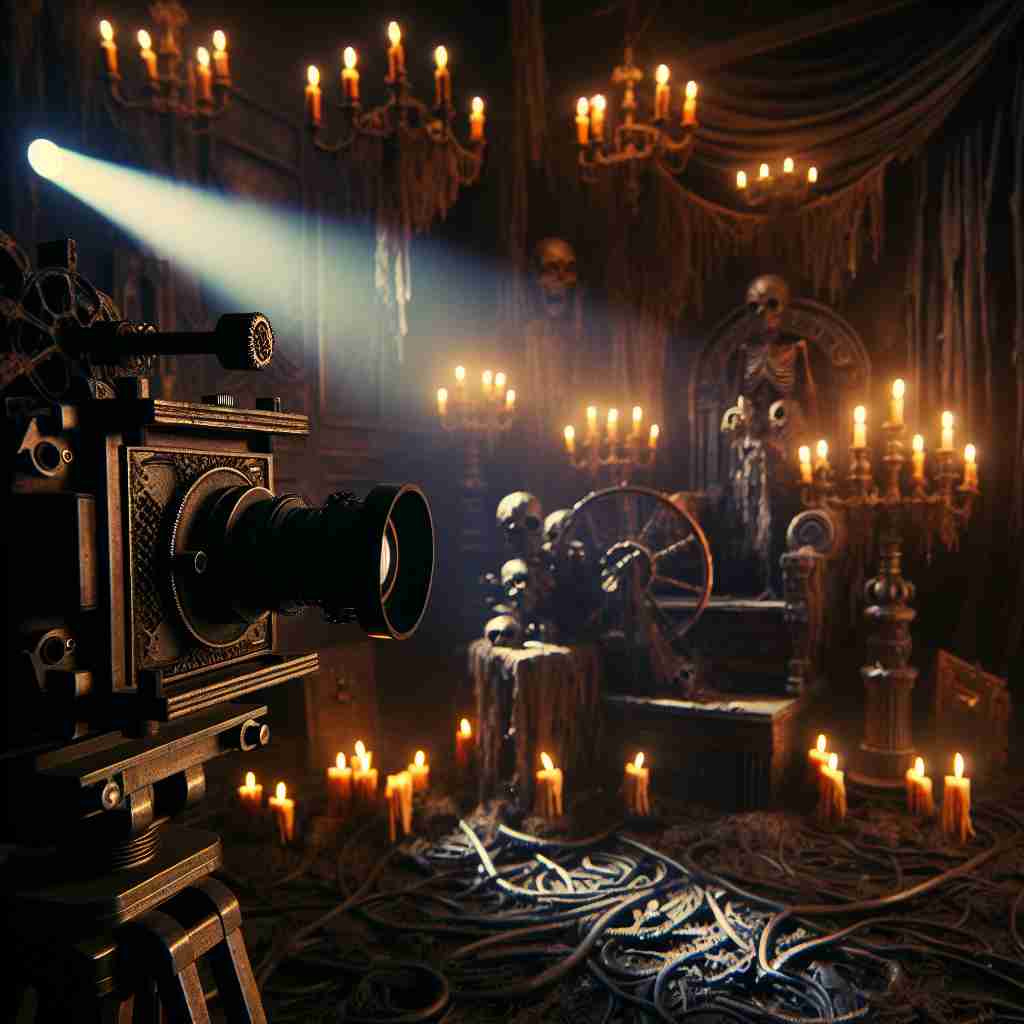 An image illustrating Ideias Criativas para Curta-Metragem de Terror